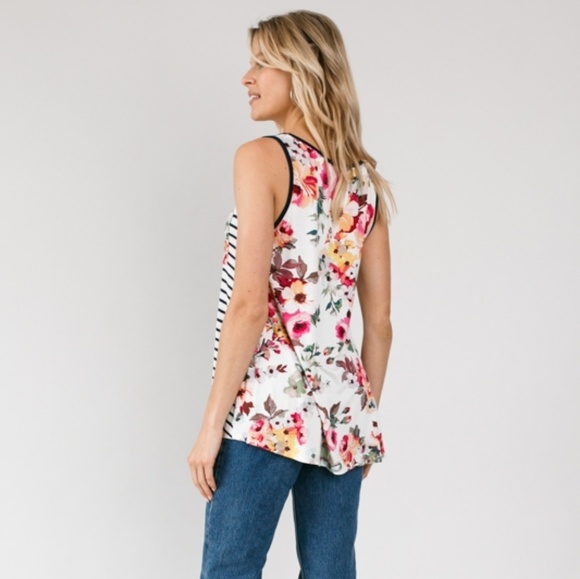 Floral Tank Top - Picture 5 of 9